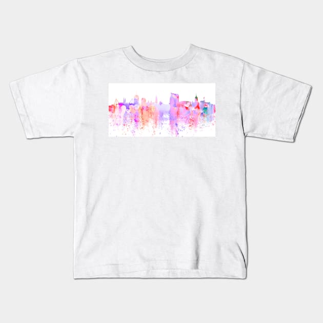 Love Cardiff Kids T-Shirt by aviationart